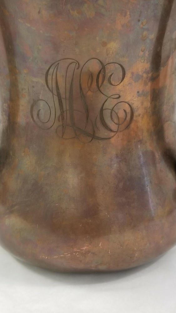 GORHAM MIXED METAL 3 HANDLE CUP