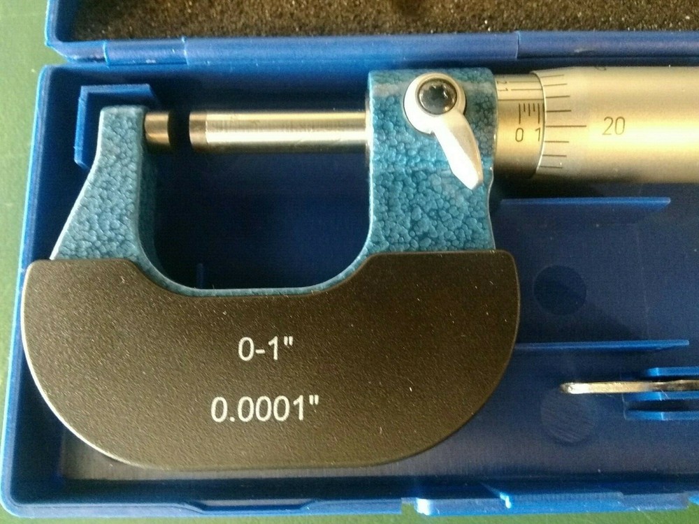 0-1" Outside Micrometer - .0001" Carbide Tipped