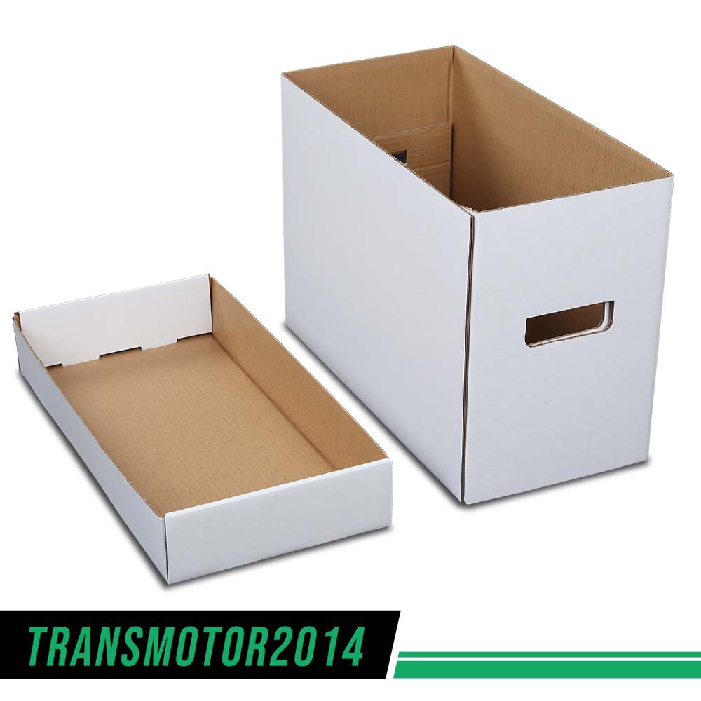 5Pcs Comic Books Storage Boxes Short Holds 150-175 Stackable Durable Archive