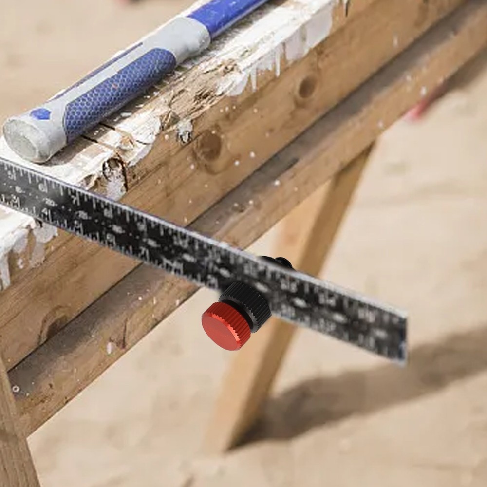 Precise Woodworking Triangle Ruler Locator Compact and Lightweight DIY Tool