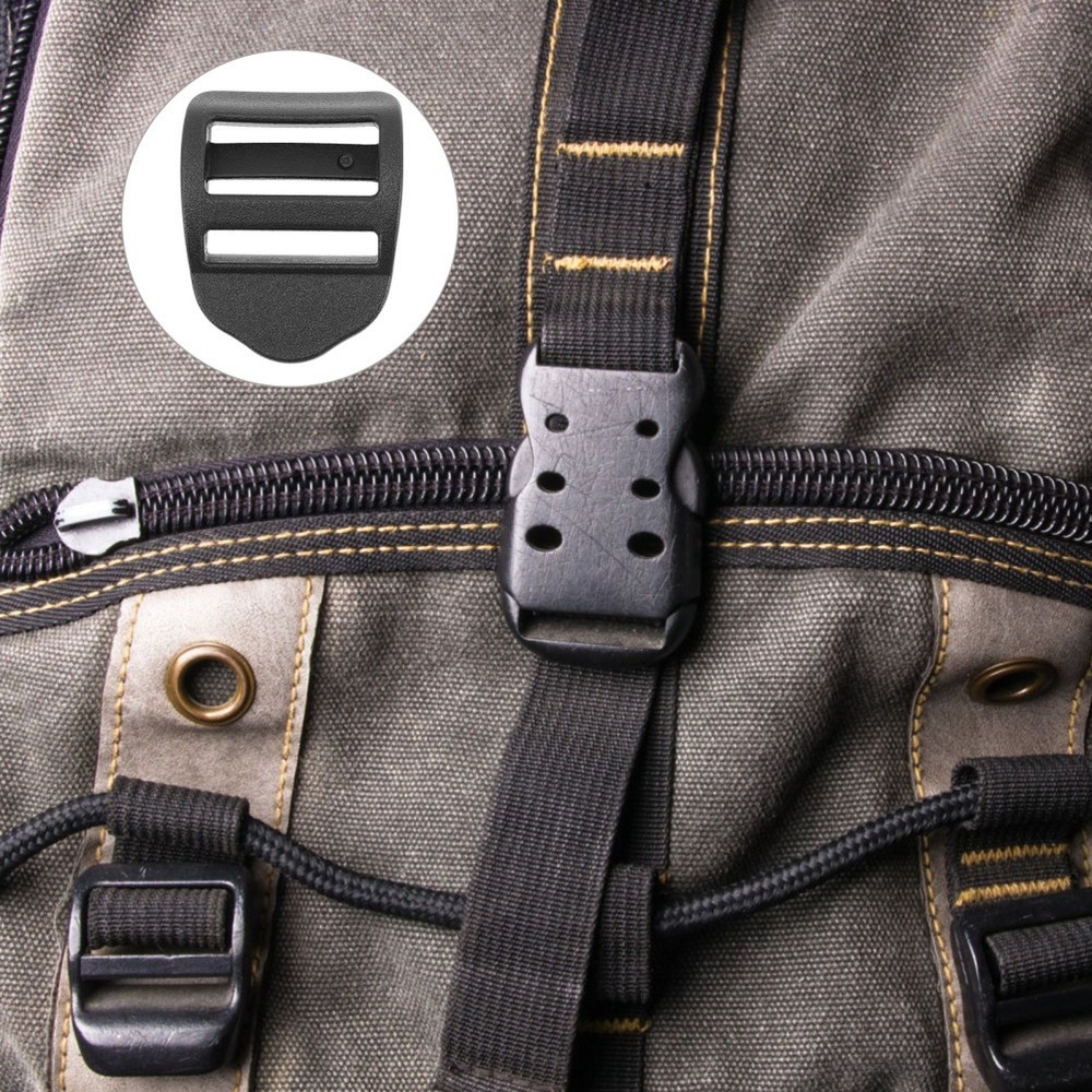 10 Pcs Boat Canvas Buckles Plastic Clips Shoulder Strap Adjustment