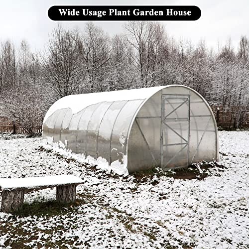 32PCS White Clamp for 1/2 Inch Greenhouses PVC Pipe, Row Covers, Shelters,