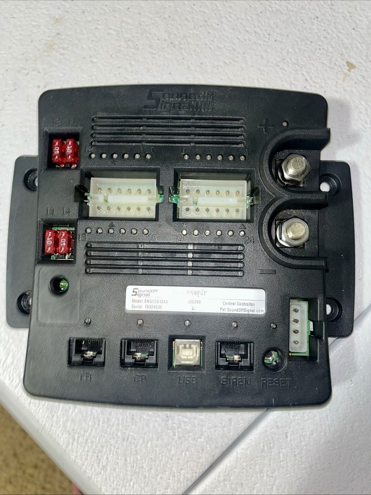 Used Soundoff Signal Central Controllers - Model ENGCC01243