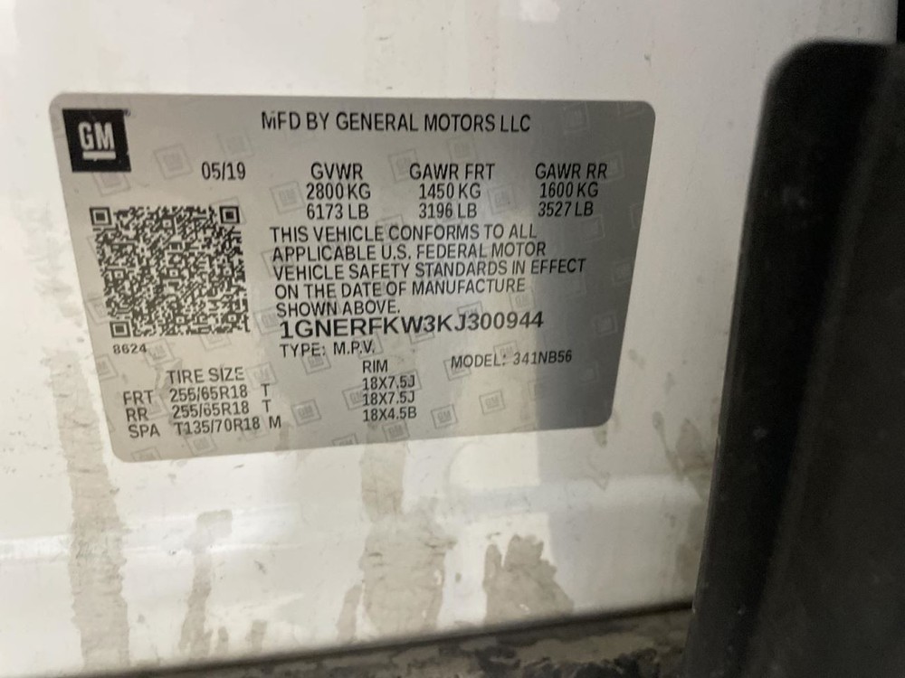 Complete Console Front Floor Fits 18-21 TRAVERSE 965019