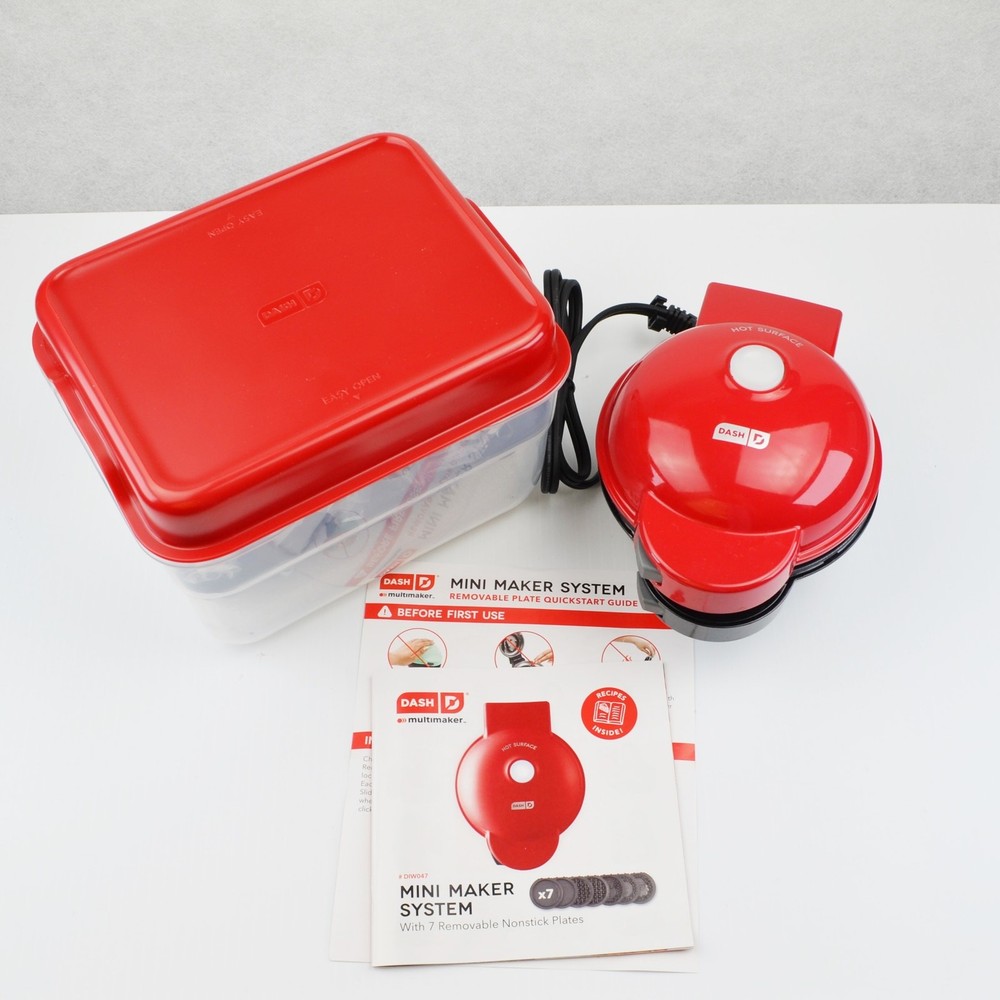 Dash MultiMaker™ Mini System Holiday Waffle Maker Halloween, Santa, Snowman
