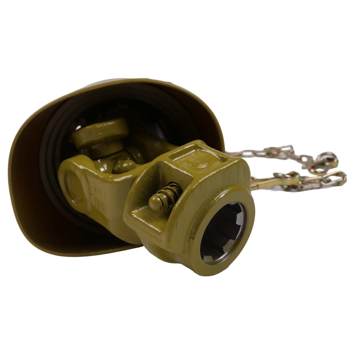 New Pto Drive Shaft 1-3/8" 6 Spline Ends Round End T1 27"-35" For Tractor