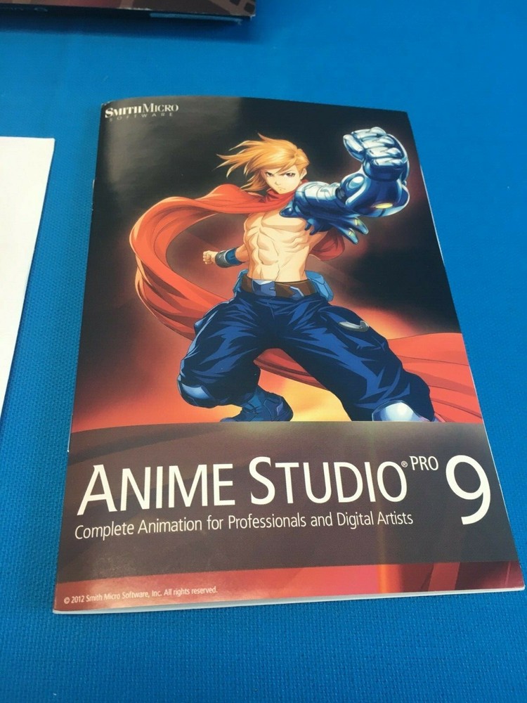 Anime Studio Pro 9 PC / MAC Discs Hybrid ASP90HBX2