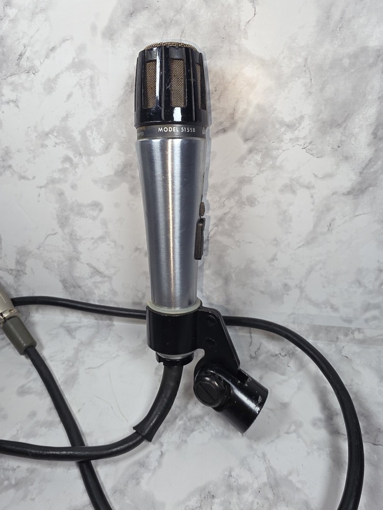 Vintage Shure Model 5155B Unidyne Microphone. As-is Untested