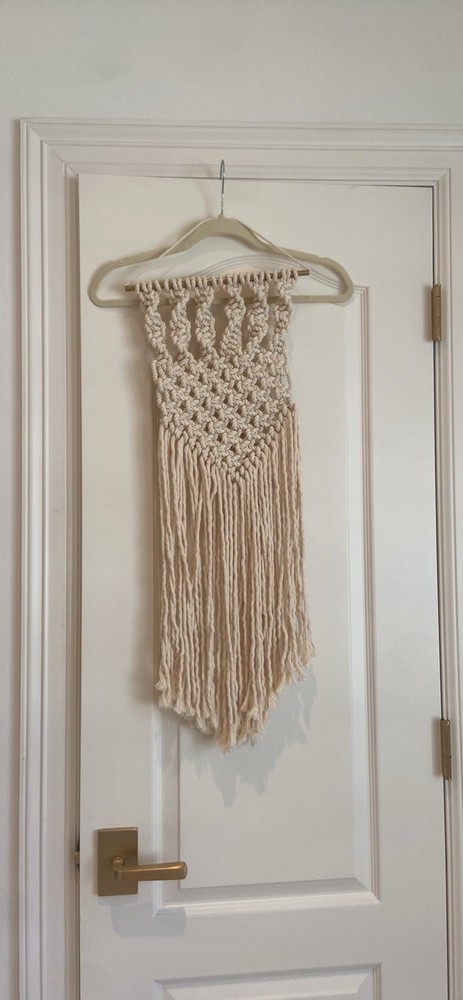 boho Macramé￼ yarn art wall hanging  Home Decore  handmade .