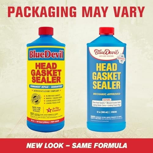 High-Performance Head Gasket Sealer - 1 Quart, Engine Repair Solution, Leak Fix