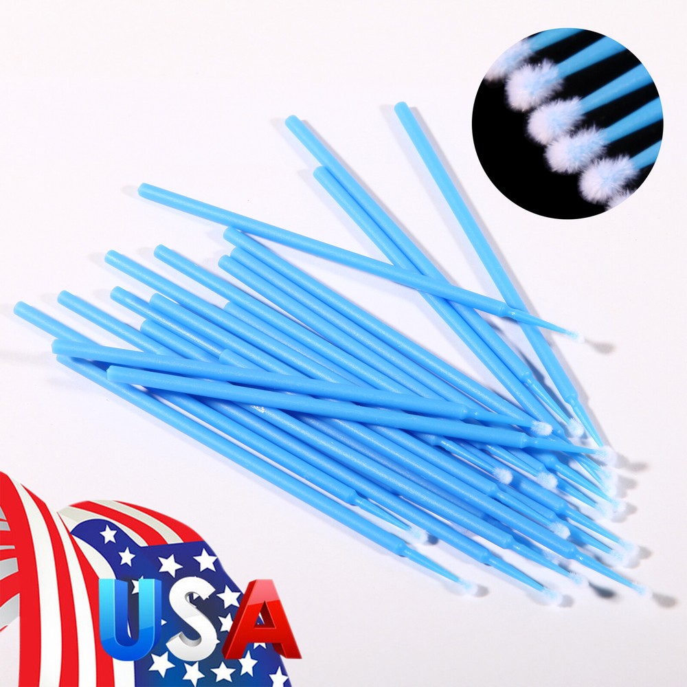 New Disposable Materials Dental Micro Brush Applicator 4 Optional Sizes Y1M