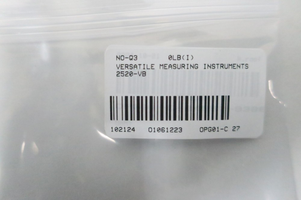 Versatile Measuring Instruments 2520-VB Panel Meter 0-150%