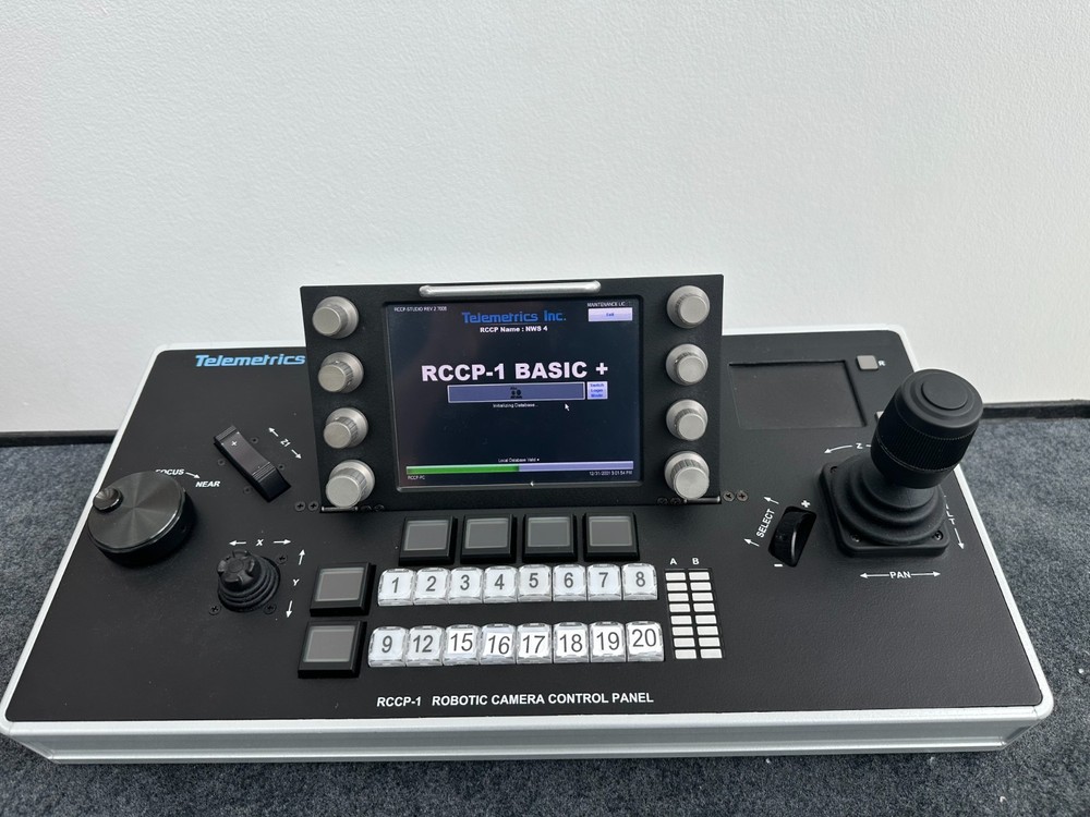 TELEMETRICS : RCCP-1 : Robotic Camera Control Panel : RCCP1 : PTZ