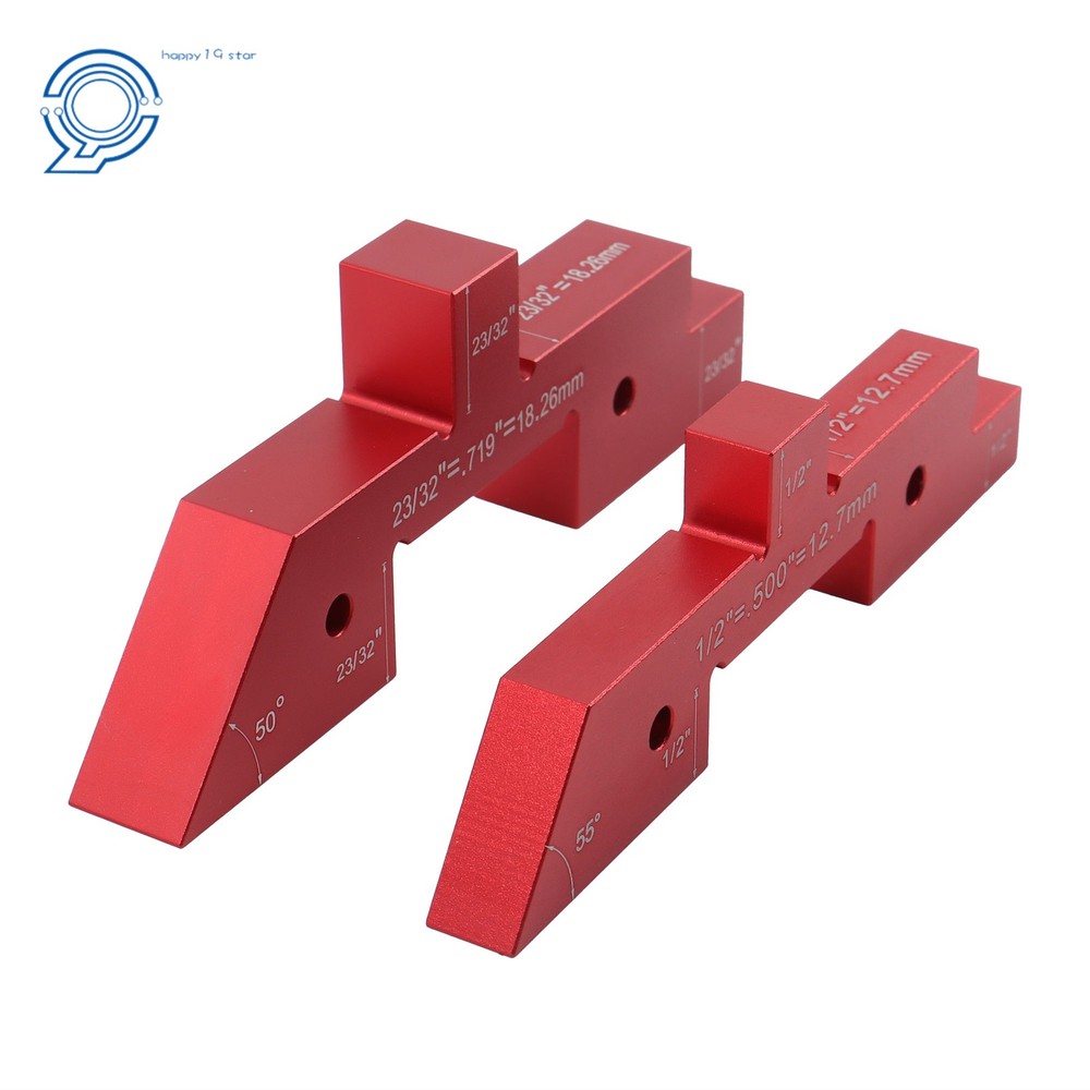 Router Table Setup Bars 14 Pcs Precision Aluminum Setup Blocks Height Gauge