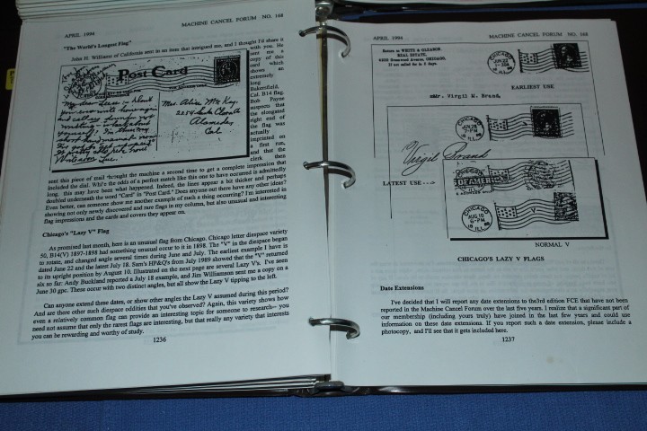 Machine Cancel Society Forum Journal HUGE offer various BlueLakeStamps Useful!