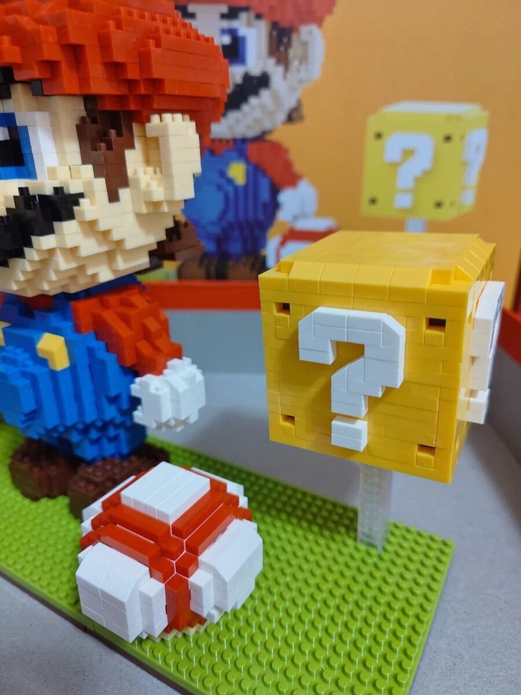 Super Mario Magic Blocks Set,2000 Pcs Mini Building Blocks Challenging Game Gift