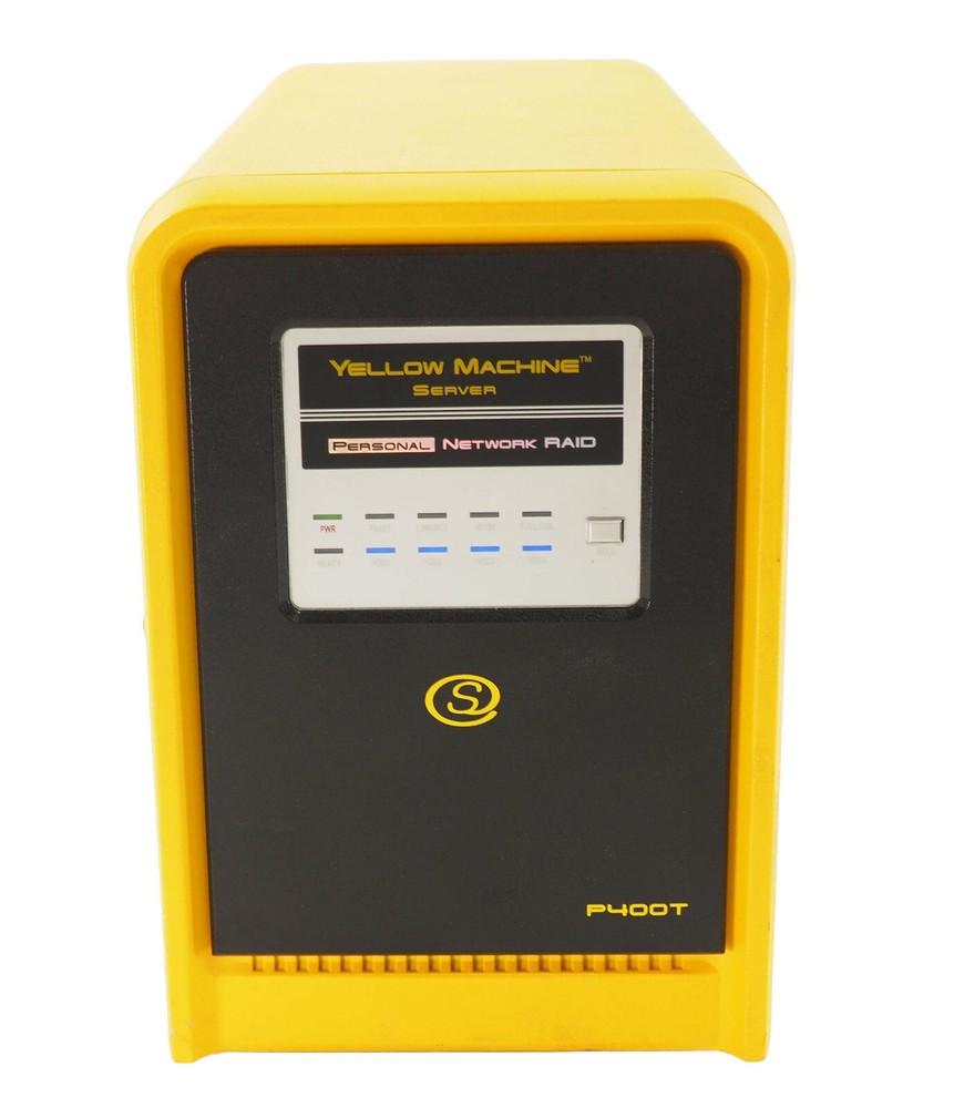 Anthology Solutions Yellow Machine Server P400T Personal Network RAID working.