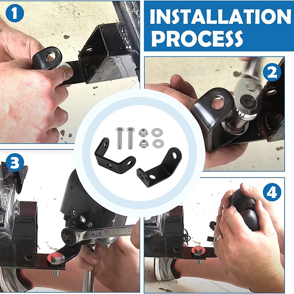 For BoatBuckle G2 Strap Mounting Bracket Kit for Boat Trailers 3-Sided Brackets