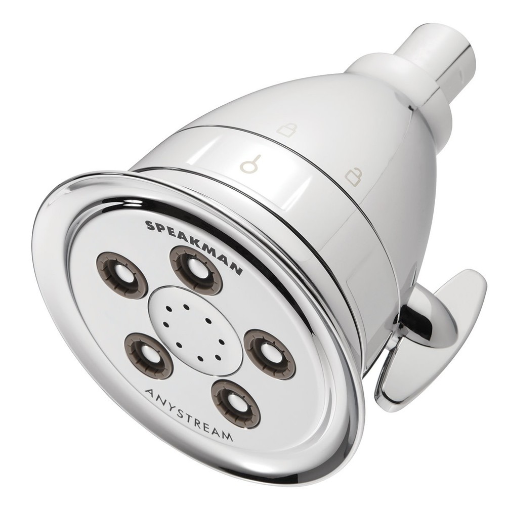 Speakman S-2005-HBF-E175 Chrome Hotel Pure 1.75 Gpm Multi Function Shower Head