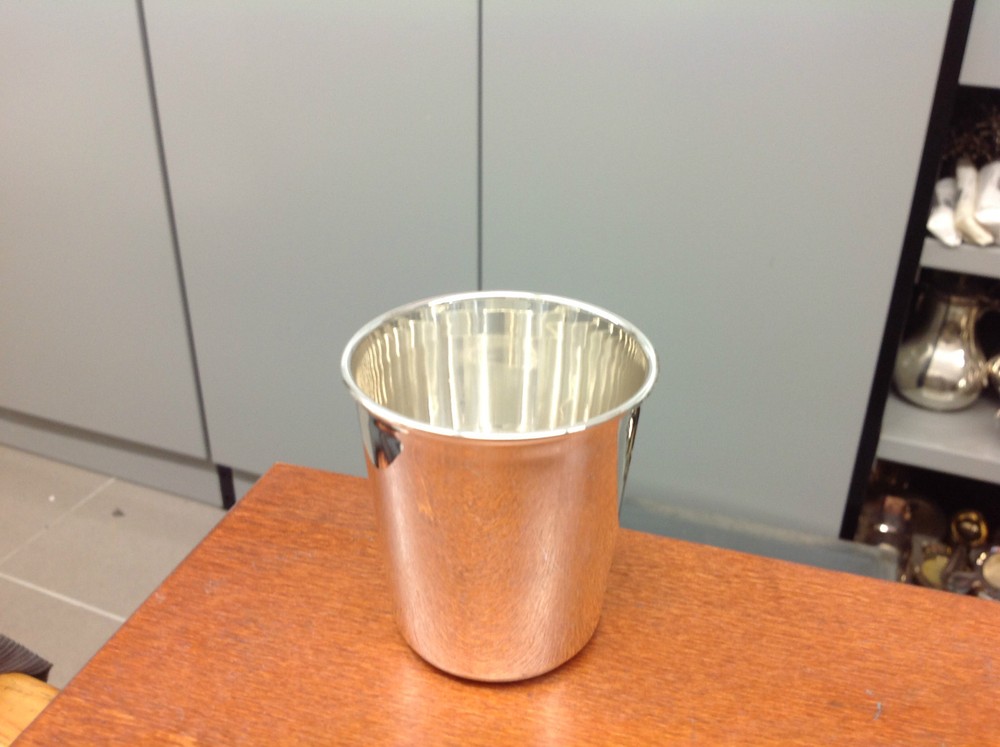 Sterling Silver 925 Baptism Cup, Large Size, New