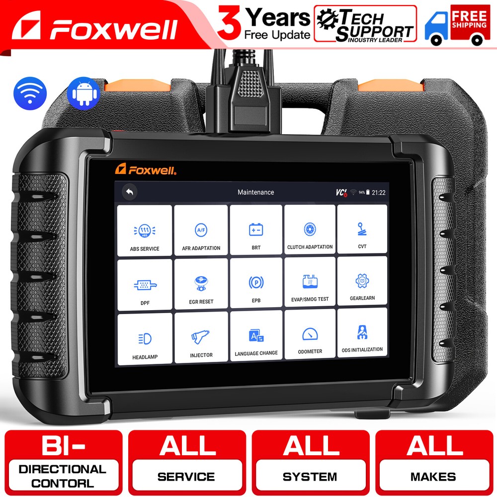 FOXWELL NT809 Bidirectional All System OBD2 Scanner Car Diagnostic Tool TPMS DPF