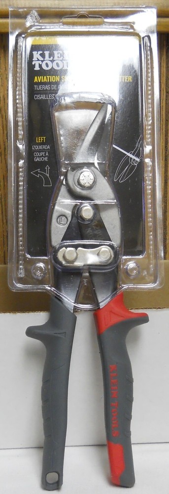 Klein Tools 1200L Left Cut Aviation Snips With Wire Cutter