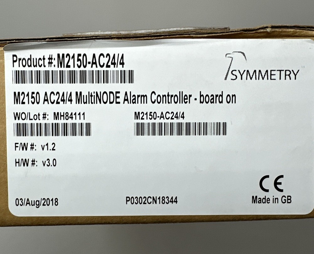 Amag Symmetry M2150-AC24/4 G4S Technology Multinode Controller Module Board