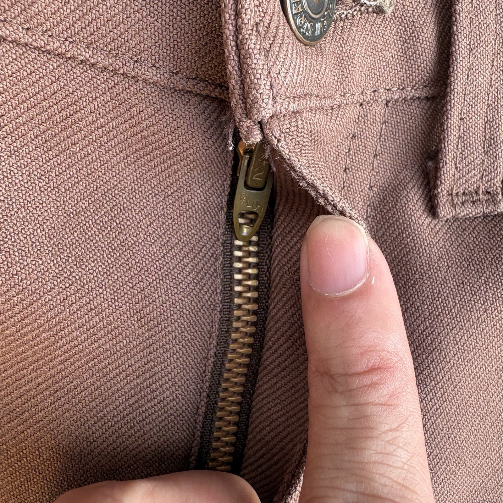 VTG 70s Levi’s Polyester Brown Flared Leg Western Disco Pants Talon USA Hippy