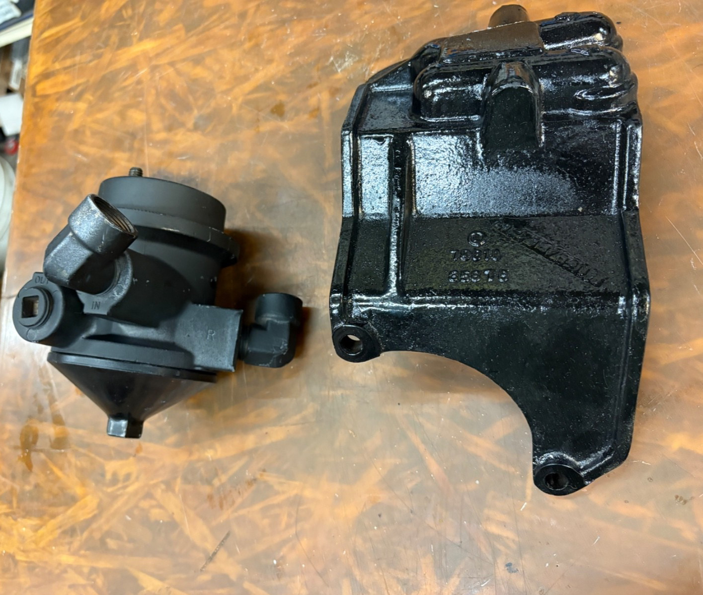 MERCRUISER REMOTE OIL FILTER ASSY 78610 90782 FOR EARLY V8 GM ENGINES