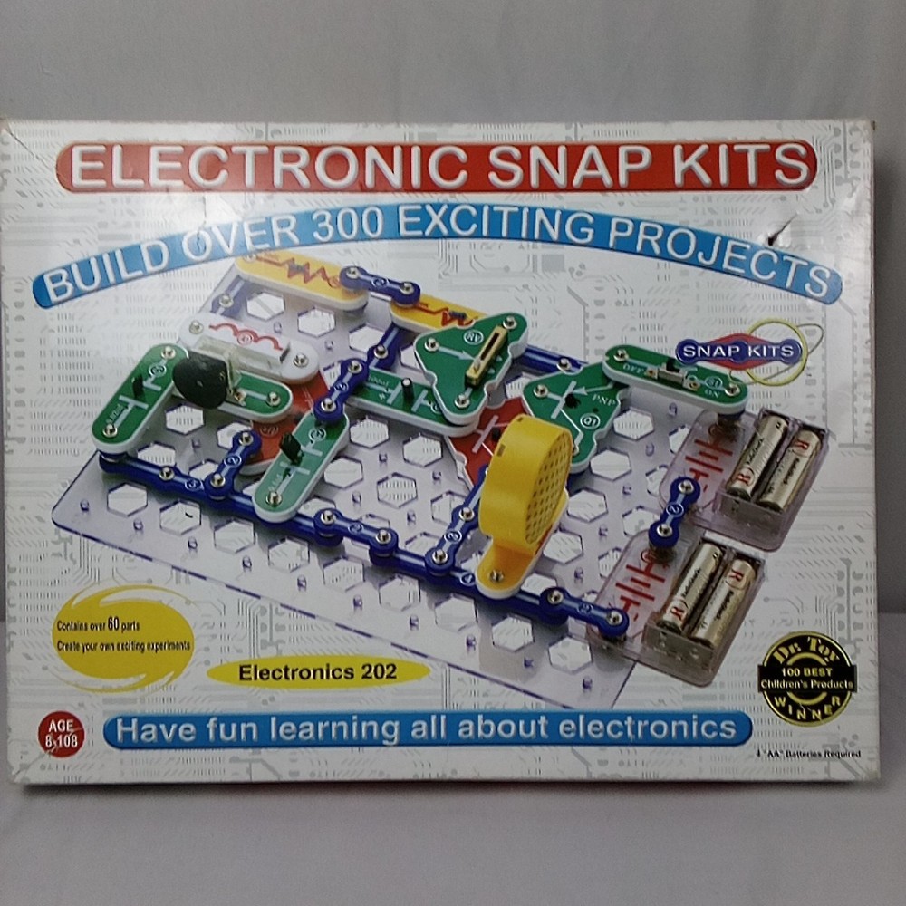 Elenco Snap Circuits 300 Experiments Kit SC300 STEM Electronics 202 Learning