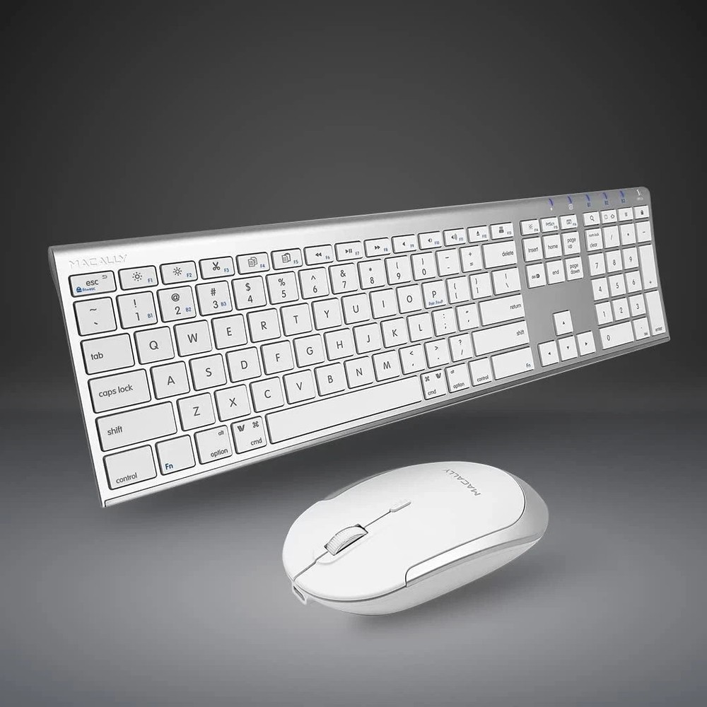 Macally Bluetooth Keyboard and Mouse for Mac (acebtkeyacb)
