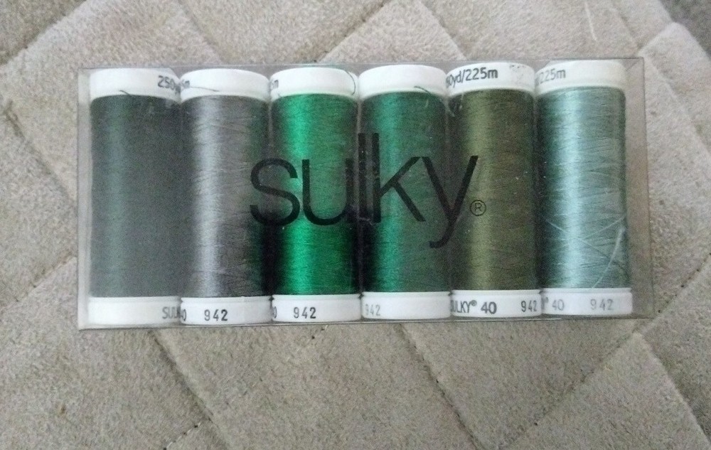 Sulky Embroidery Thread 6 Pack