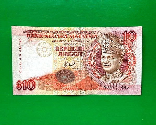10 ringgit Malaysia 1989