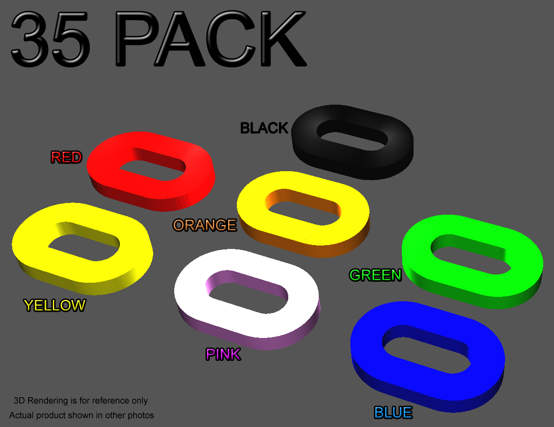 35 Pack 291003880 Sea-Doo Spark Hull Washer Kit Body Deck Washers Press Fit