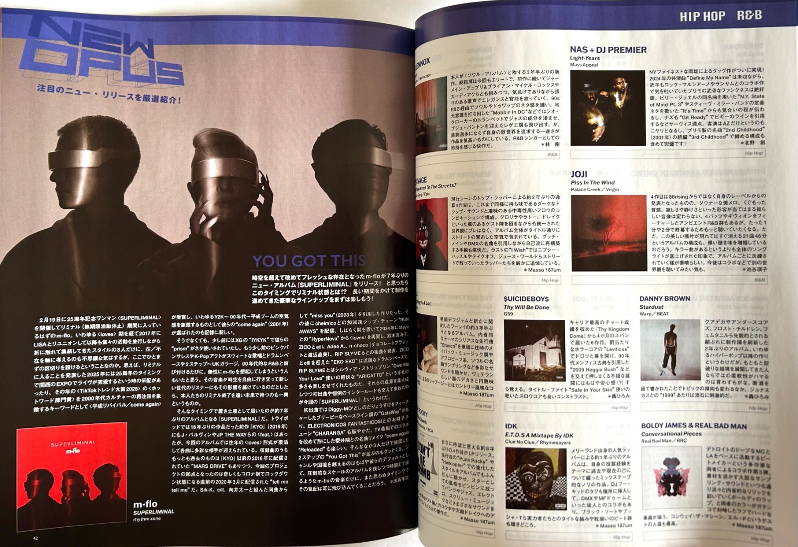 GORILLAZ BRUNO MARS JAPAN bounce MAGAZINE 03/2026 MUMFORD & SONS CHET FAKER Z23