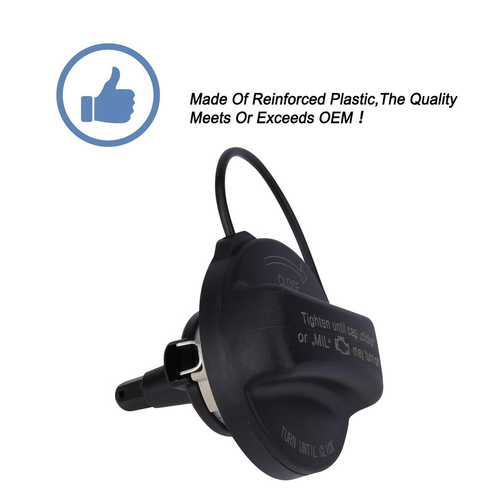 Fuel Tank Filler Cap,Gas Cap Compatible With BMW E39 E46 E60 E90 E92-128i 320...