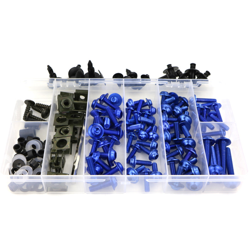 Complete Fairing Bolt Screws Kit For Kawasaki Ninja ZX6R 7R ZX9R ZX12R USA