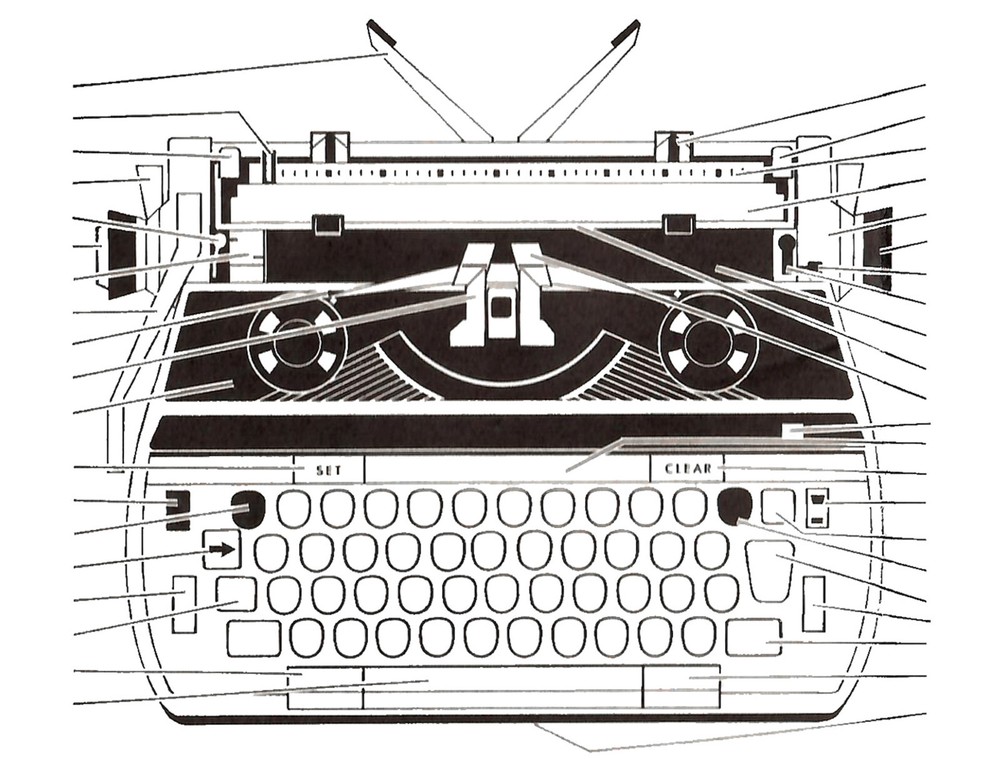 Smith Corona Electra 120 Typewriter Owner's User Instruction Manual Guide