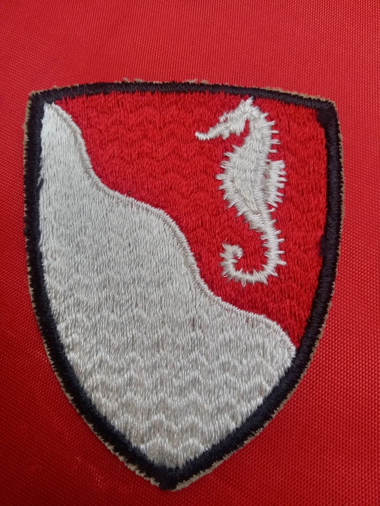 US Army Authentic WW2 36th Combat Engineer Regiment Pocket Patch (French Made)