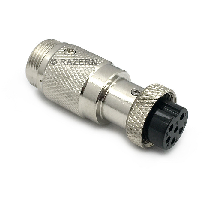 NEW 4-Pin Cobra Microphone to 6-Pin Mic Adapter ONLY FOR RCI Ranger Ham Radio