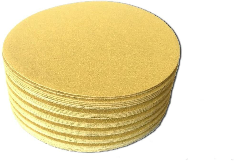Starcke Premium 6 Inch No Hole Hook and Loop Grip Sanding Discs