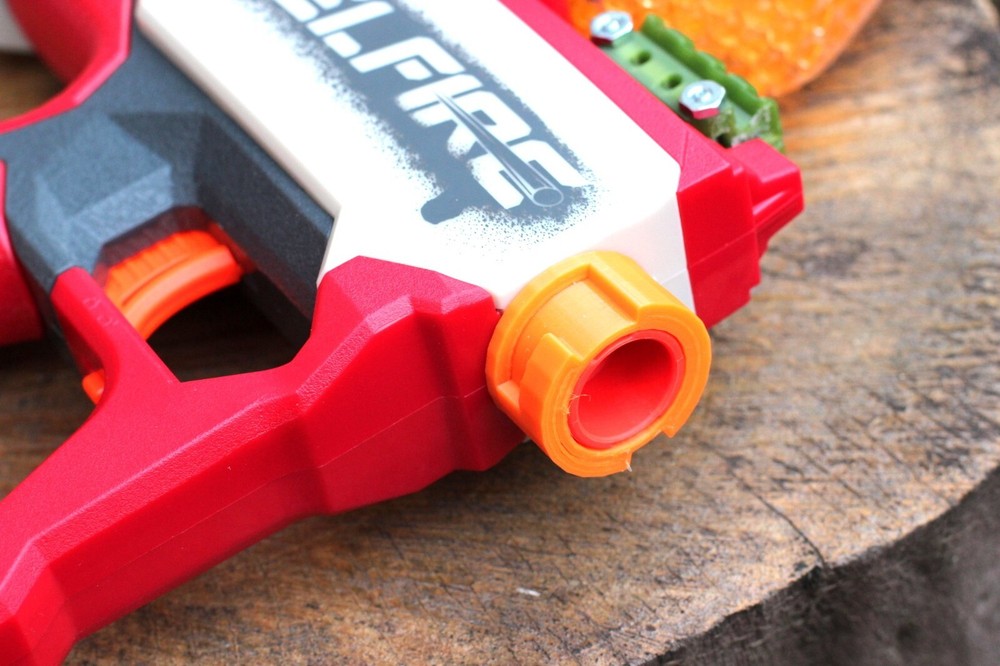 Blasters3D Modulus Barrel Adapter for Nerf Pro GelFire Gel Blaster - Muzzle Mod