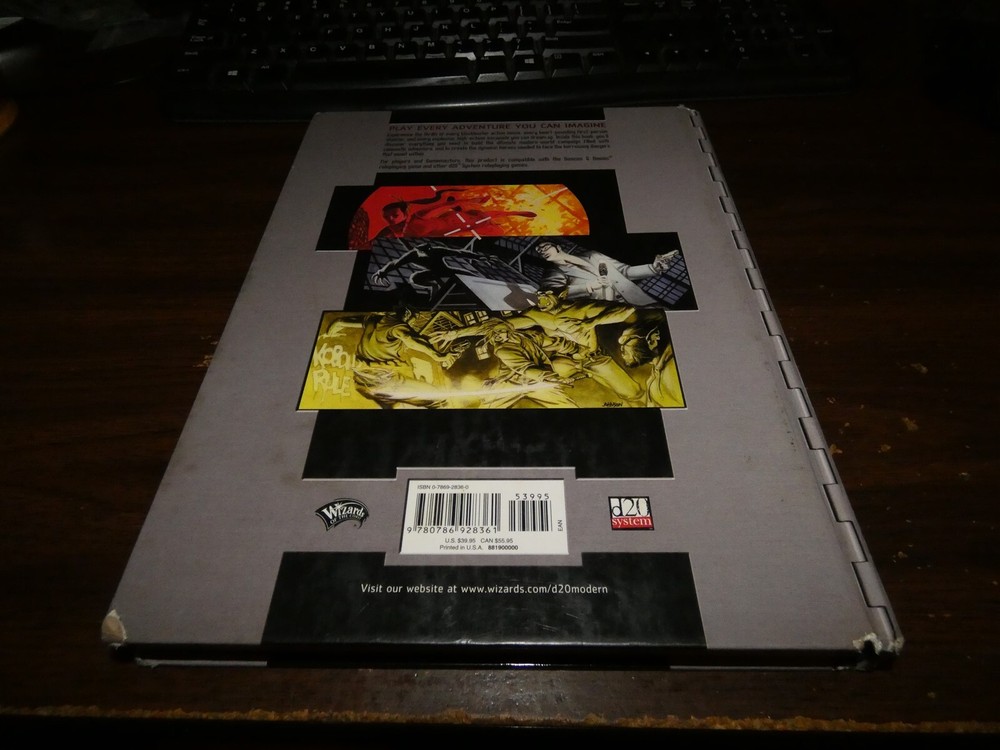 D20: Modern: Core Hardcover Rulebook