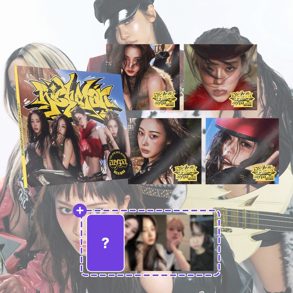 [GIFT] aespa 6th Mini Album [ Rich Man ] BURST Ver