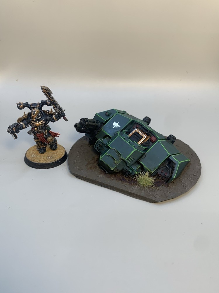 Crashed Dreadnought Sci Fi Wargaming Scatter Terrain