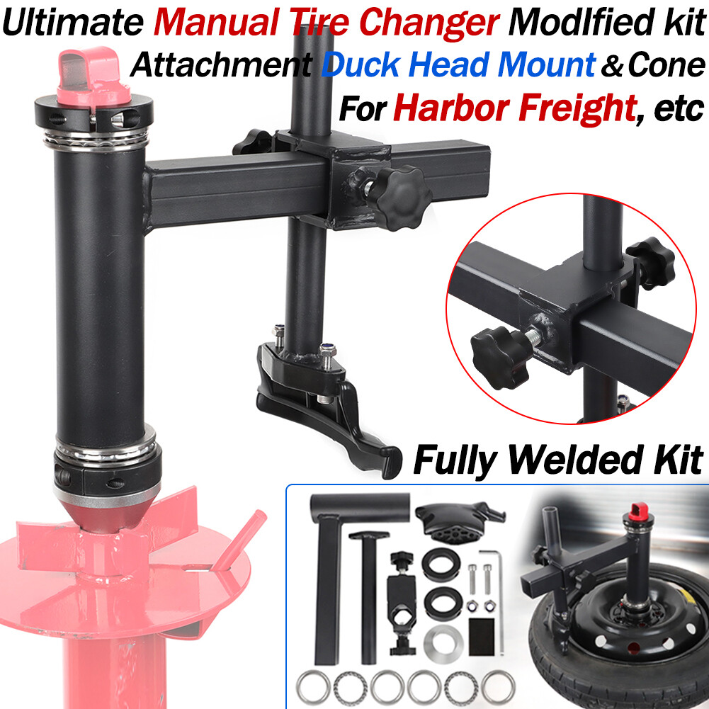 For Harbor Freight Ultimate Manual Tire Changer ModIfication DuckHead Welded Kit