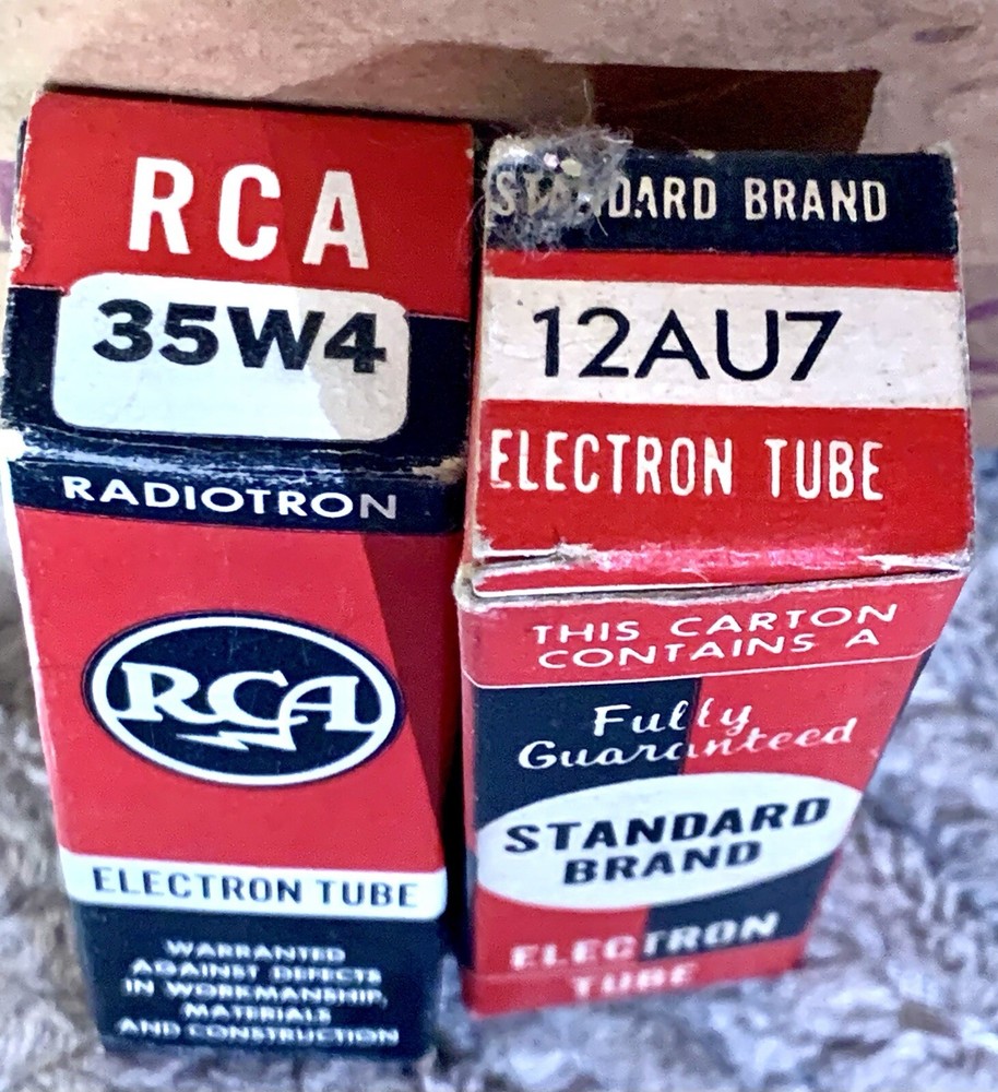 17 Pc LOT Electron Tubes NIB & unboxed Untested Vintage Radiotron