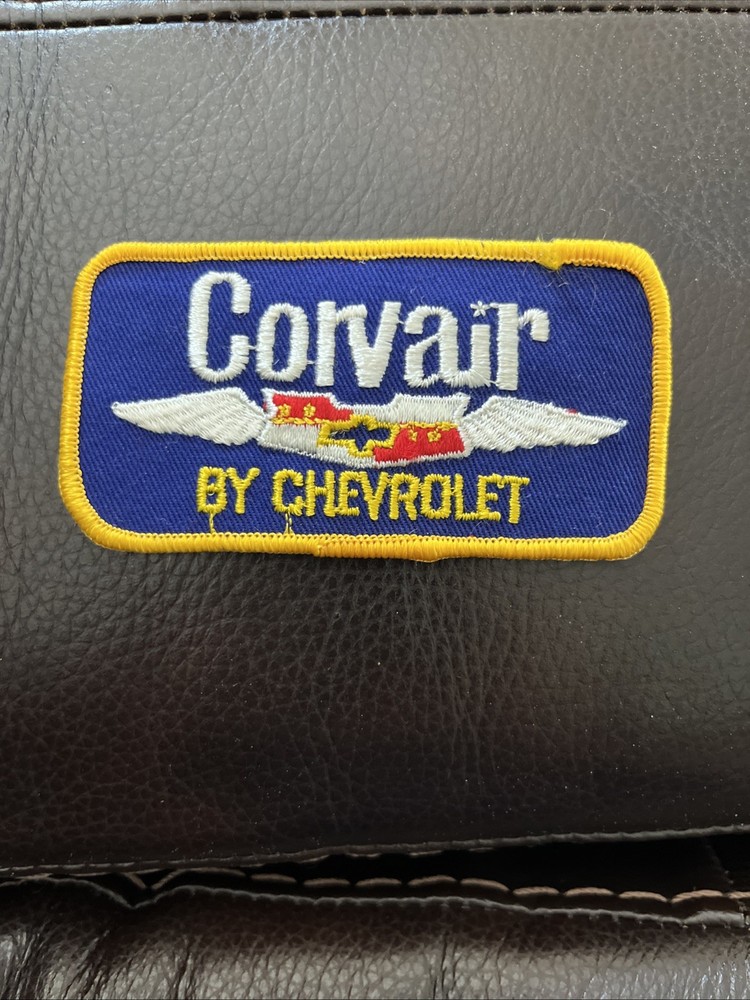 Vintage Embroidered Patch Chevy Chevrolet Corvair