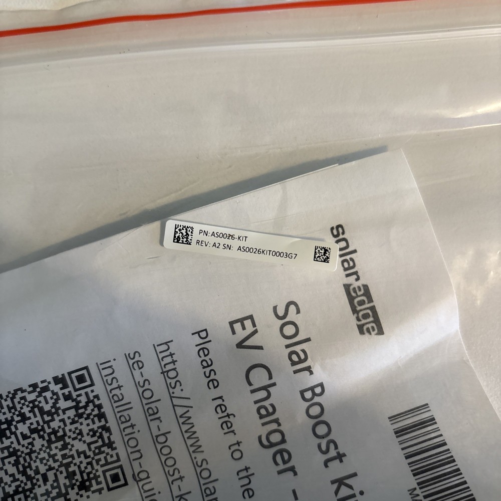 Solaredge HD-WAVE SE-EV-KIT-V3UPG-01 Charging Kit