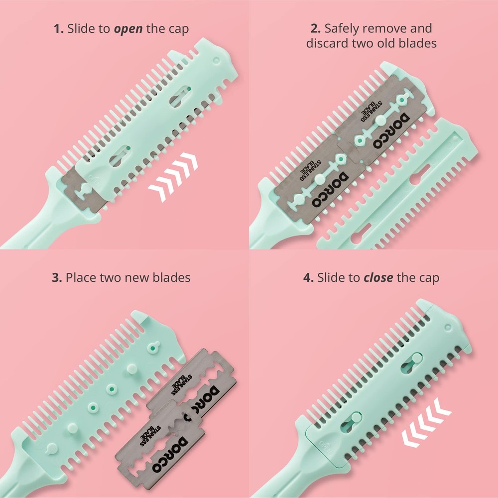 Tinkle Hair Cutter and Comb (5 Pack)